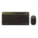 Logitech Wireless Keyboard Combo mk240 NANO - Yellow