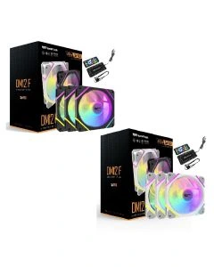 DarkFlash DM12F A-RGB 3-in-1 Cooling Fan with Remote Control