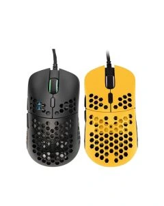 HK Gaming Mira M Ultra Lightweight Honeycomb Shell Wired RGB Gaming Mouse 63G