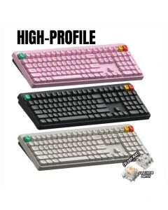 NuPhy Node Series 100 Hot-Swappable Tri-Mode High/Low -Profile Wireless Mechanical Keyboard