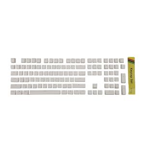 Ducky ABS Double-Shot Floating Keycaps Set [White] DKSA108-USADWNNF1