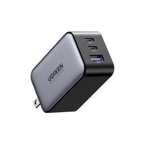 Ugreen Nexode 65W GaN Fast USB C Wall Charger - 3 Ports [Gray]