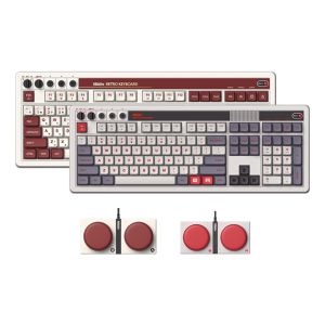 8Bitdo Retro 108 Tri-mode Hot-Swappable Mechanical Keyboard (85HC)