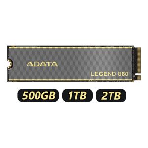 Adata Legend 860 500GB, 1TB, 2TB PCIe Gen4 x4 M.2 2280 Internal SSD