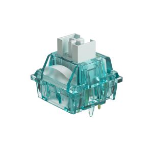 Akko Creamy Cyan Switches - Lubed [45pcs]