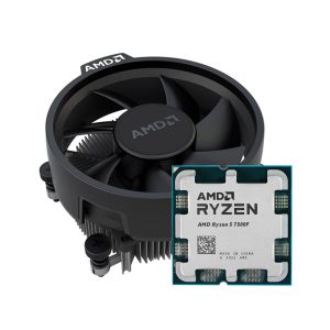 AMD Ryzen 5 7500F 6-Core, 12-Thread AM5 CPU Desktop Processor With Fan (MPK)