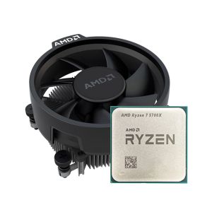 AMD Ryzen 7 5700X 8-Core 16-Thread  AM4 Desktop Processor with Cooler Fan (Tray)
