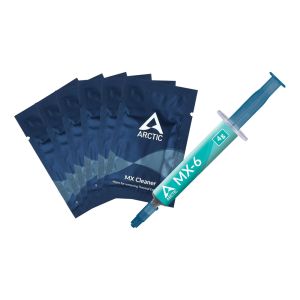 Arctic MX-6 (4g) Ultimate Performance Thermal Paste with 6 pieces MX Cleaner  (ACTCP00084A)