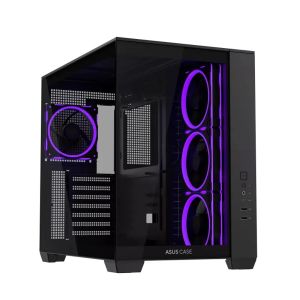 Asus A32 Plus Tempered Glass ATX Mid Tower PC Case - Black