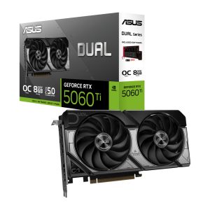 Asus Dual GeForce RTX 5060 Ti OC 8GB GDDR7 Graphics Card