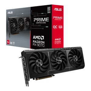 Asus Prime Radeon RX 9070 16GB GDDR6 OC Edition Graphics Card