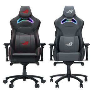 ASUS ROG Chariot X Ergonomic Premium PU Leather Gaming Chair with ASUS Aura RGB Illumination (SL301)