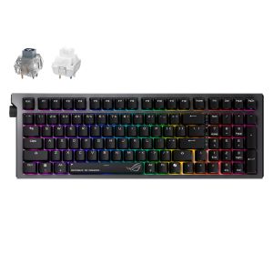 ASUS ROG Strix Morph 96 Tri-Mode Hot Swappable RGB Wireless Mechanical Gaming Keyboard