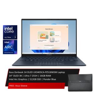Asus Zenbook 14 OLED UX3405CA-PZ518WSM Laptop | 14
