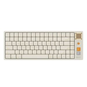 ATK Yogo 75 Pro Low-Profile Wireless Mechanical Keyboard | Tri-Mode, Hot-Swappable, Custom Pixel Display & Volume Knob (Kailh Deep Sea Silent Mini Switches)