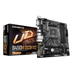 Gigabyte B450M DS3H V2 (rev. 1.x) AM4 Socket Motherboard