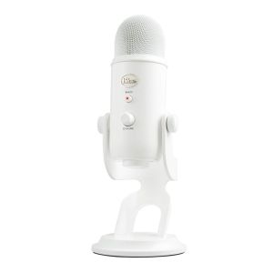Blue Yeti Premium Multi-Pattern USB Microphone with BLUE VO!CE [Whiteout]