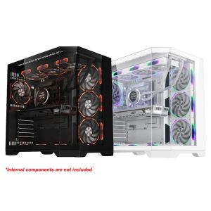 Coolman Spectra Luxe ATX Dual Chamber PC Case