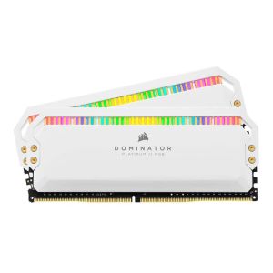 Corsair Dominator Platinum RGB DDR4 DRAM 3200MHz C16 Memory Kit - White