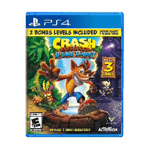 PS4 G. CRASH BANDICOOT N SANE TRILOGY WITH 2 BONUS (R1)
