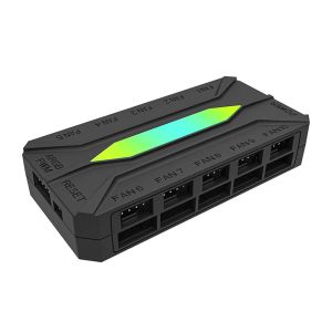 DarkFlash RC4 Hub ARGB and PWM 2 in 1 Fan Hub Controller