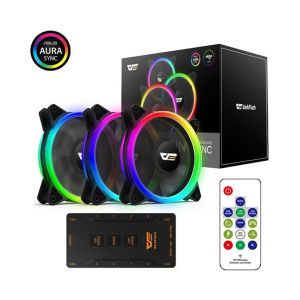 darkFlash DR12 Pro ARGB Cooling Fan 3 in 1 