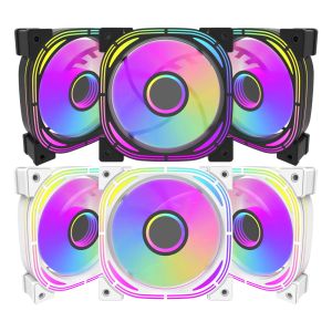 darkFlash Infinity 24 ARGB 6Pin Cable 120mm Cooling Fan (3in1 Pack)