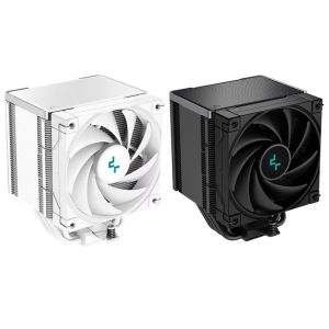 DeepCool AK500 Zero Dark High-Performance Single Tower CPU Air Cooler with 120mm FDB Fan
