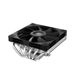 Deepcool AN600 120MM Top Flow Low Profile CPU Air Cooler Black (R-AN600-BKNNMN-G)