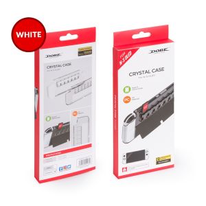Dobe Crystal Case for Switch OLED - White [TNS-1141]
