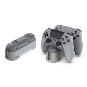 Dobe Double Charging Dock TP5-1501X for PS5 Controller with Dual-color Charging Indicator Light