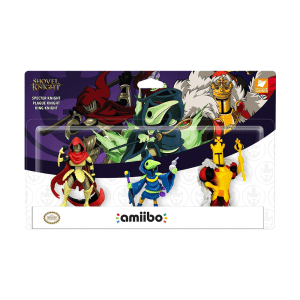 Amiibo Shovel Knight Trio Specter Knight| King Knight | Plague Knight