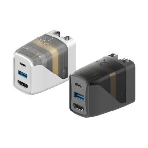 Genki Covert Dock 2 45W Portable Charger and Dock (Black/White)