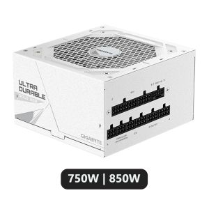 Gigabyte UD750GM UD850GM PG5 V2 Ice 750W | 850W ATX 3.1 PCIe 5.1 80+ Gold Fully Modular Power Supply