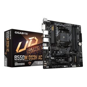 Gigabyte B550M DS3H AC Ultra Durable Motherboard 
