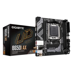 Gigabyte B650I AX AMD Socket AM5 DDR5 Ultra Durable Mini-ITX Motherboard