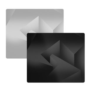 GLSSWRKS Polarity Series Glass Mousepad - Standard Large