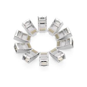 Ugreen CAT6 FTP RJ45 Modular Plugs - 10pcs (NW111/20333)