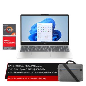 HP 15-FC0485AU (BX8A9PA) Natural Silver 15.6