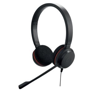 Jabra Evolve 20 Stereo UC USB-C/A Noise-Cancelling Headset [Black]