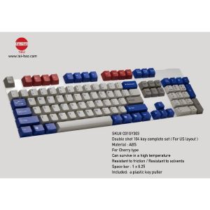Tai-Hao ABS-104 Keys Double Shot [Prime] C01GY303