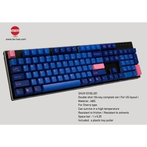 Tai-Hao ABS-104 Keys Double Shot [Bubble Crisis] C01BL301