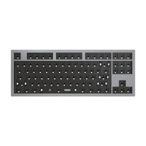 Keychron Q3 QMK Barebone Custom Mechanical Keyboard [Silver Grey] Q3A2