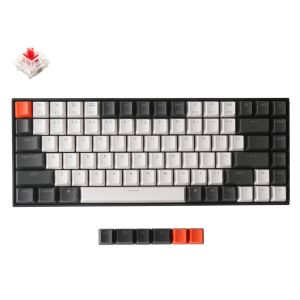 Keychron K2 V2 84-Key White Backlight Wireless Mechanical Keyboard Hot Swappable K2A1H [Red]
