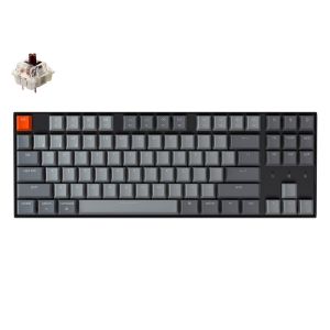 Keychron K8 87-Key Wireless RGB Mechanical Keyboard [Brown] K8B3