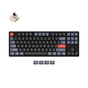 Keychron K8 Pro QMK / VIA RGB Aluminum Hot-Swappable Wireless Mechanical Keyboard [K8P-J3] Brown