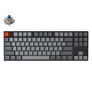 Keychron K8 87-Keys White Backlight Hot Swappable Mechanical Keyboard [K8G2] Blue