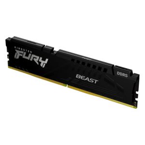 Kingston Fury Beast Black 32GB (1X32GB) 5600MT/s DDR5 CL40 Desktop Memory (KF556C40BB-32)
