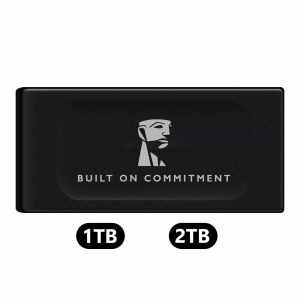 Kingston XS1000 USB 3.2 Gen 2 External Solid State Drive (SSD) - Black