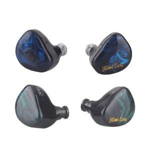 Kiwi Ears Cadenza 10mm Beryllium Dynamic Driver IEM Wired Headphones with detachable 3.5 mm IEM cable
